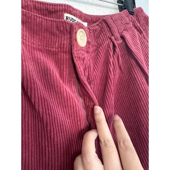 Rudy Jude Corduroy Trouser Coral RJ5 - Picture 10 of 11